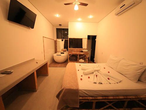 Quarto do Hotel Pousada Natural