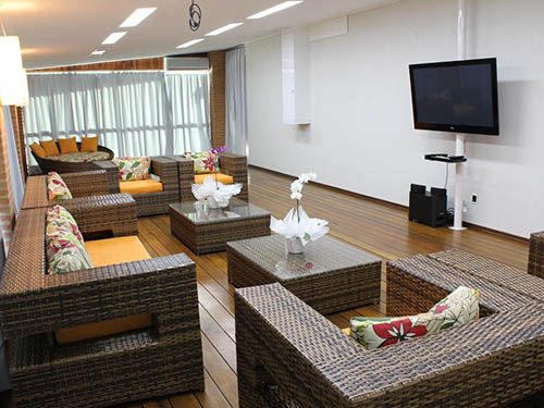 Sala da Pousada do Lago