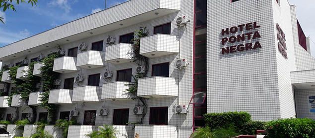 fachada do hotel Ponta Negra