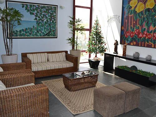 Sala do hotel Ponta Negra