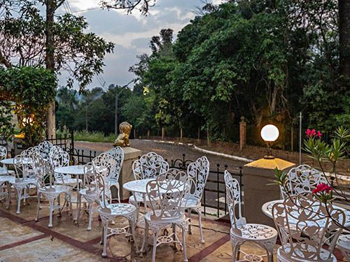 Varanda da Pousada Estalagem de Brotas