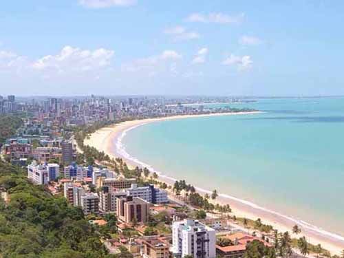 vista do Best Western Hotel Caiçara