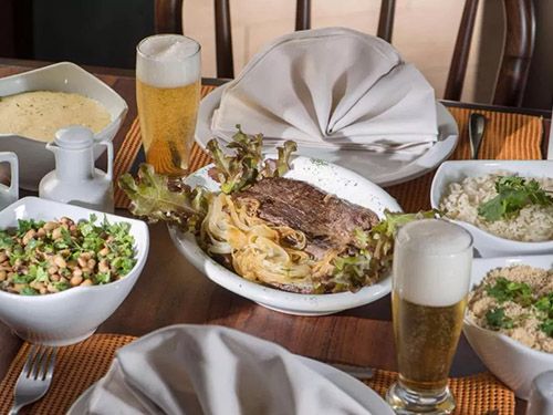 comida do Best Western Hotel Caiçara