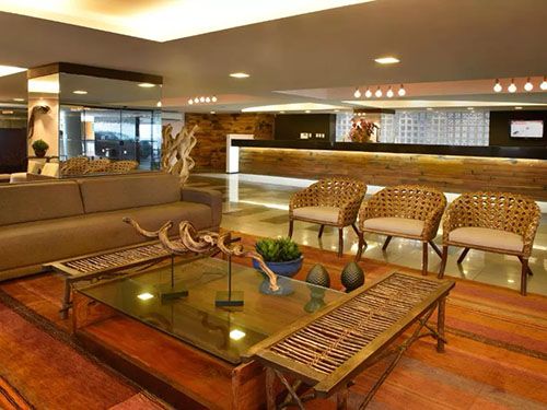 portaria do Hardman Praia Hotel