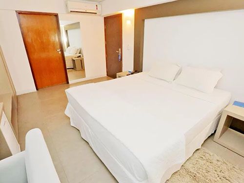 quarto do Hotel Cabo Branco Atlântico