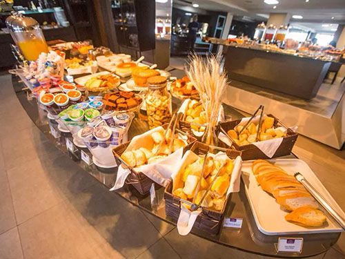 café da manhã do Hotel Cabo Branco Atlântico