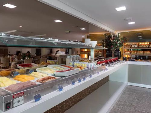 café da manhã do Nord Luxxor Cabo Branco