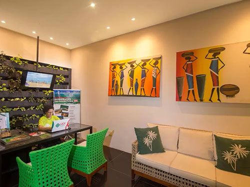 portaria do Netuanah Praia Hotel