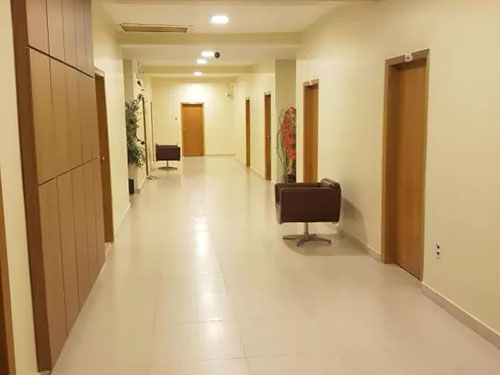 corredor do Oft Place Hotel