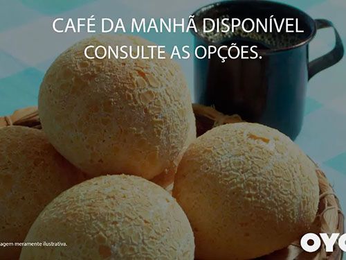 café da manhã do OYO Hotel Serras De Goyaz Centro