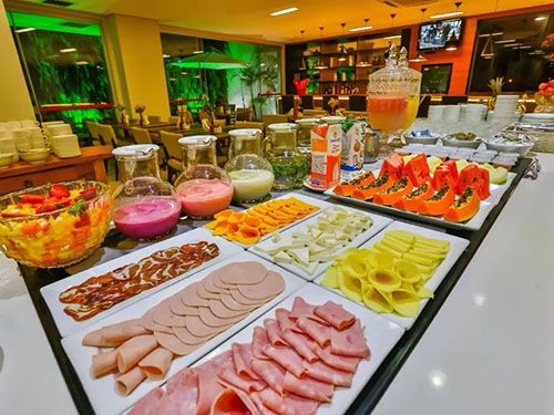 café da manhã da San Marino Hotel