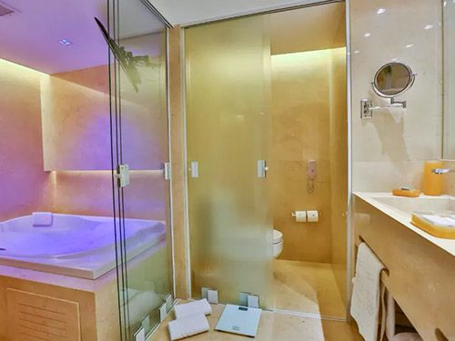 banheiro do Castro s Park Hotel