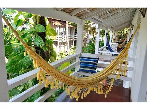 varanda da Aquarela Praia Hotel