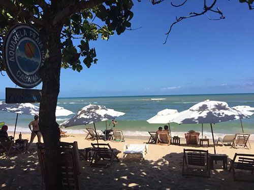 vista da Aquarela Praia Hotel