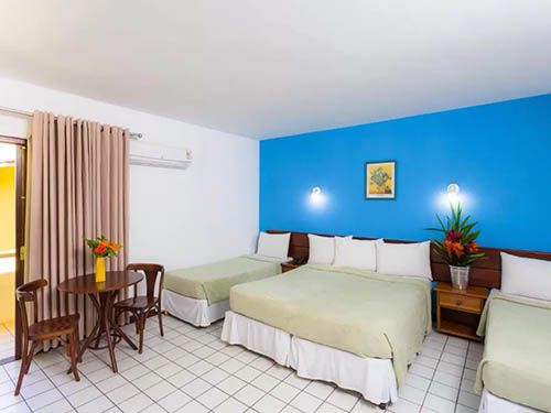 quarto do Sunshine Praia Hotel
