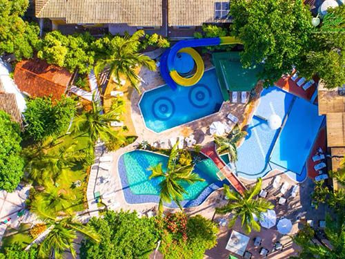 Piscinas do Resort Pau Brasil All Inclusive