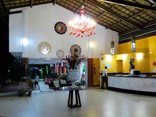 portaria do Resort Pau Brasil All Inclusive