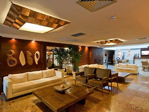 Recepção do pontalmar praia hotel