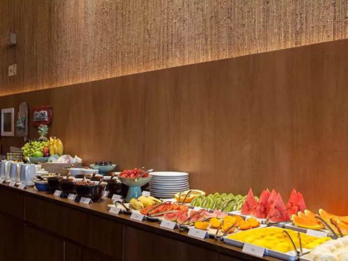 café da manhã do Hotel Fasano Salvador