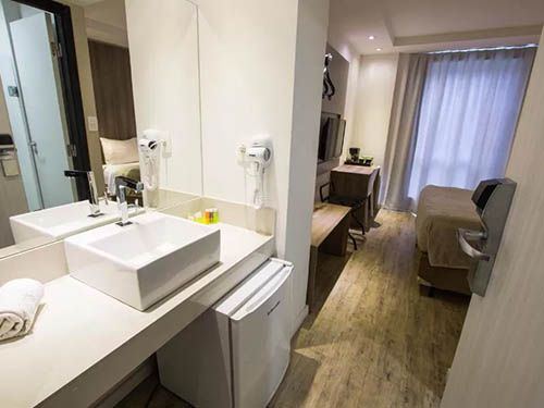 banheiro do The Hotel