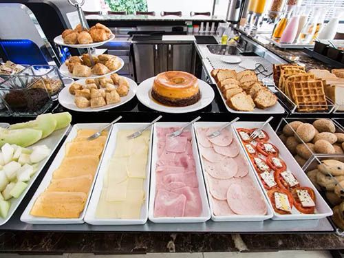 café da manhã do The Hotel