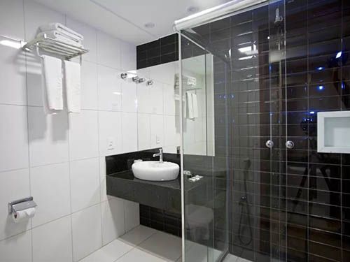 banheiro do Marano Hotel