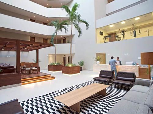 portaria do Marano Hotel