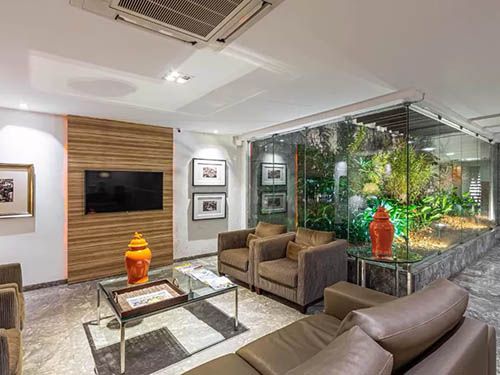 sala do Hotel Bahia do Sol