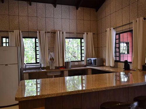 cozinha da Pousada Villa das Pedras