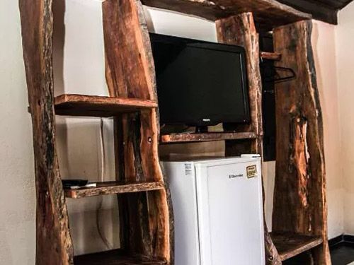 televisão da Pousada Villa das Pedras