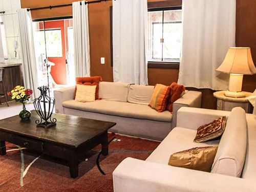 sala da Pousada Villa das Pedras