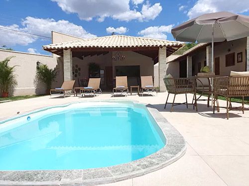 piscina da Pousada Vila Santa Maria