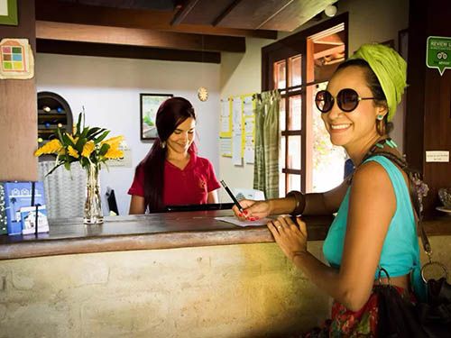 portaria da Pousada Fênix