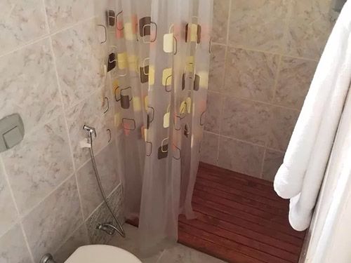 banheiro da Pousada Lara