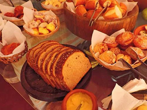 café da manhã da Pousada Do Lado de Lá