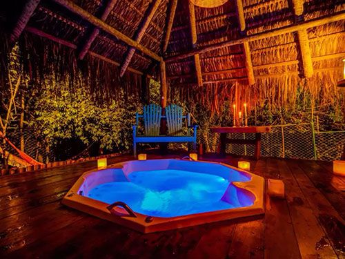 banheira da Pousada Do Lado de Lá