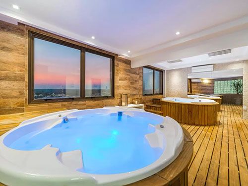 banheira do Hotel Laghetto Viverone Bento