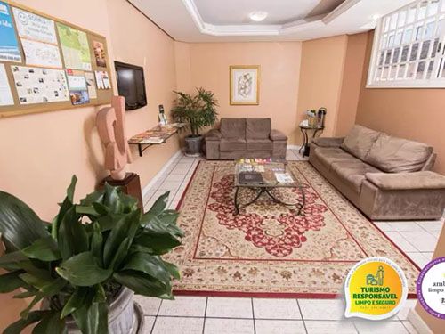 sala do Hotel Mont Blanc