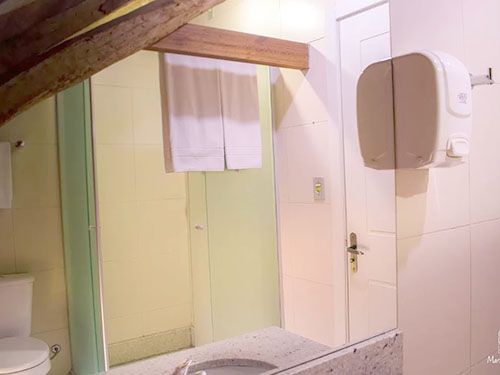 banheiro da Pousada Cantelli