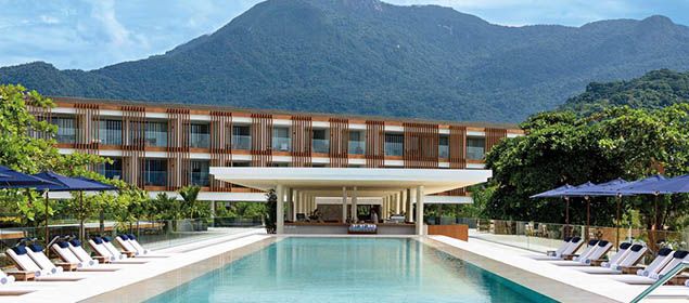 Fachada do fasano Angra dos Reis