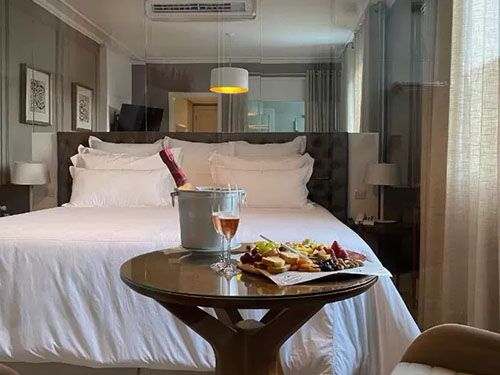 quarto do Hotel Casacurta