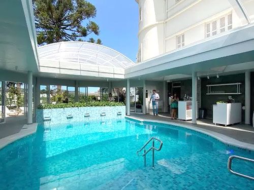 piscina do Hotel Casacurta