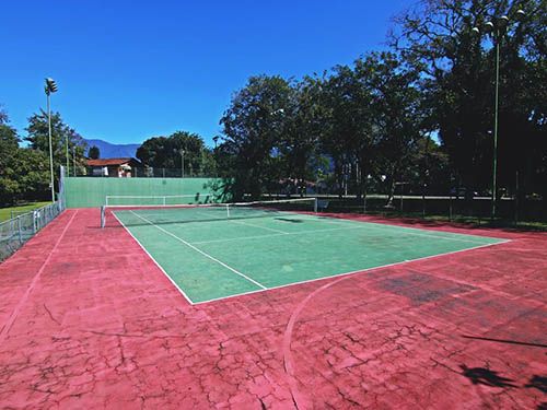 Quadra do hotel Samba Angra dos Reis