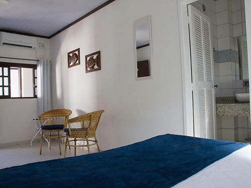 Cama da Pousada Daleste