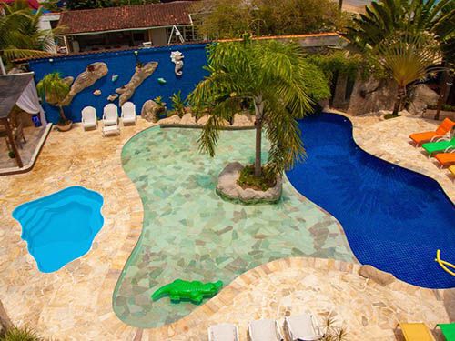 Piscina da Pousada Daleste