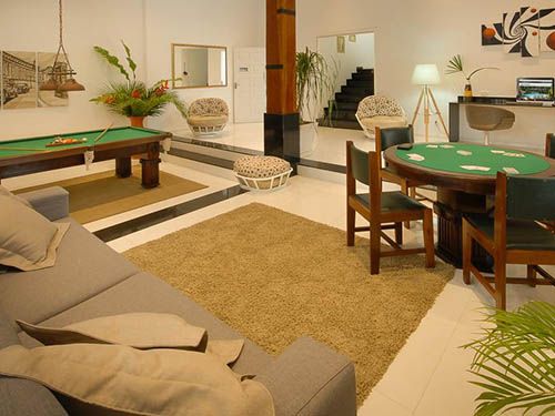 Área de lazer do Angra Boutique Hotel