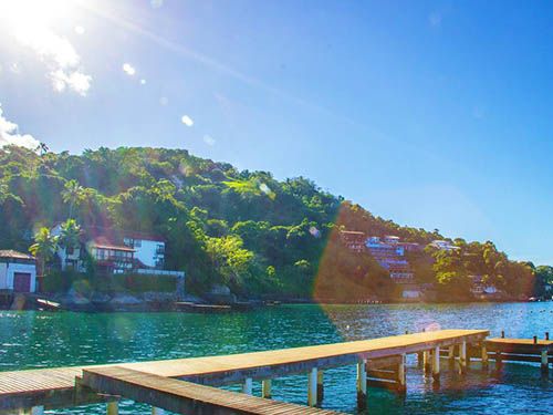 Deck Pousada Casa da Praia