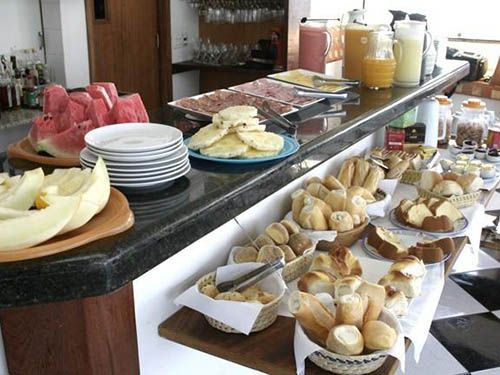 Restaurante da pousada Casa Atlântica