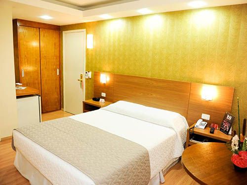 Cama do Hotel Rafain Centro