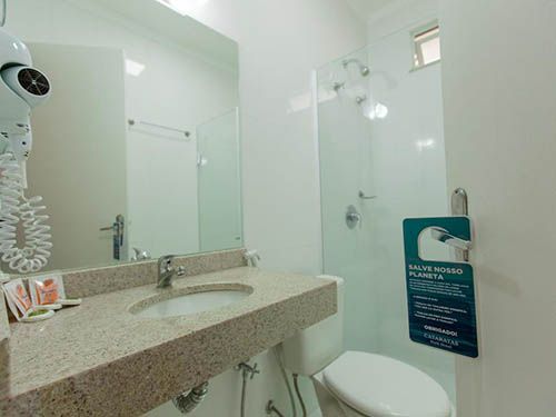 Banheiro do Cataratas Park Hotel